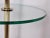 1960s Brass and Glass Floor Lamp For Sale - Image 4 of 8