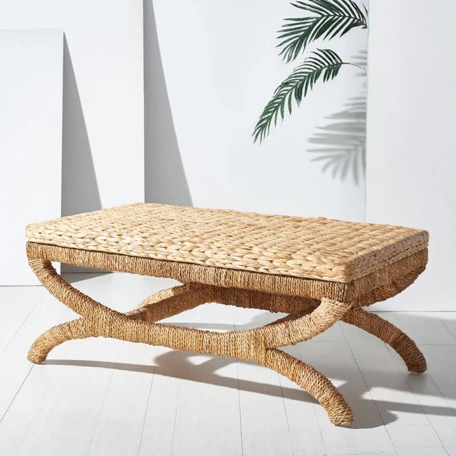 Instantly Refresh Any Interior With The Soothing Seaside Style Of This Caycee Coffee Table. Caycee’S Braided Water...