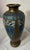 Japanese Quality Antique Japanese Bronze Enamel Champleve Cloisonne Urn Asian Vase For Sale - Image 3 of 9