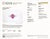 Late 20th Century Gia Certified 3.68Ct Madagascar Pink Sapphire E VVS Diamond Solid 950 Platinum 18k Gold Ring, Size 6.5 For Sale - Image 14 of 15