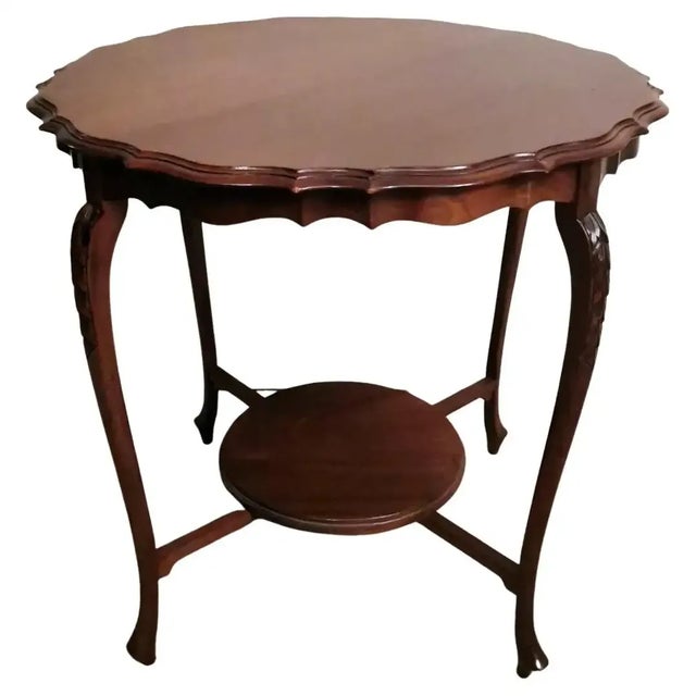 1920s Chippendale Style English Wood Coffee Table For Sale - Image 13 of 13