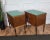 Mid-Century Italian Art Deco Nightstands in Walnut, 1950s, Set of 2 For Sale - Image 10 of 11