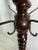 Vintage Mahogany Coat Rack For Sale - Image 11 of 13