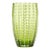 Zafferano 15oz Perle Beverage Glasses (Set of 2) - Apple Green For Sale