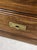 Vintage Campaign Style Oak Wall Unit With Brass Hardware For Sale - Image 17 of 17