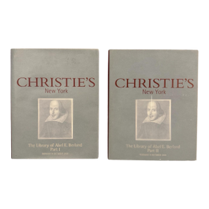 The Library of Abel E. Berland Parts I & II 2001 Christie's New York