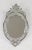 1900 - 1909 Antique Oval Venetian Etched Glass Mirror For Sale - Image 5 of 9