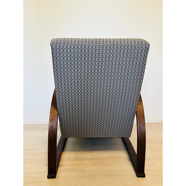 1970s Vintage H-70 Chair by Jindrich Halabala, 1970s For Sale - Image 5 of 12