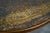 Metal Mid-Century Side Table in Wrought Iron and Verre Eglomisé, 1940s For Sale - Image 7 of 17