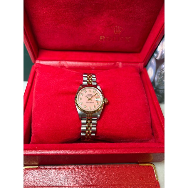 Rolex Stainless Steel & 18ct Yellow Gold Datejust 26mm For Sale - Image 10 of 13