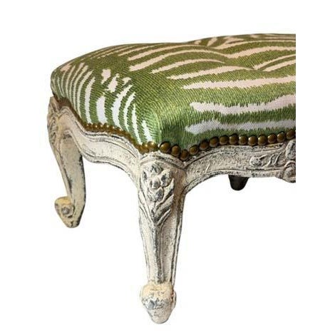 19th Century Swedish Upholstered Bench For Sale In Tampa - Image 6 of 7