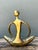 Vintage Brass Abstract Figure For Sale - Image 9 of 12