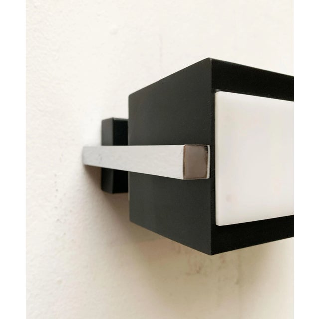 Metal Mid-Century German Minimalist Wall Lamp from Cosack For Sale - Image 7 of 18
