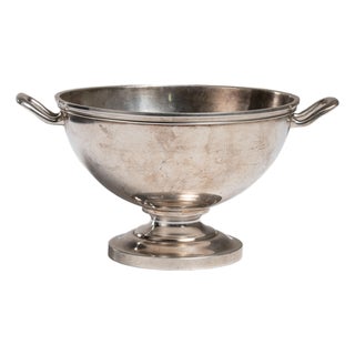Mid 20th Century Belgium Silver Serving Bowl For Sale