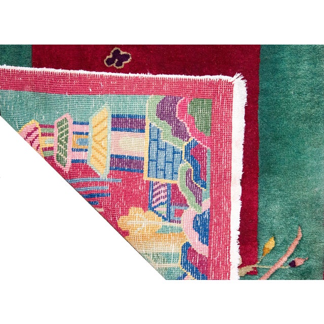 Early 20th Century Chinese Art Deco Rug For Sale - Image 14 of 15