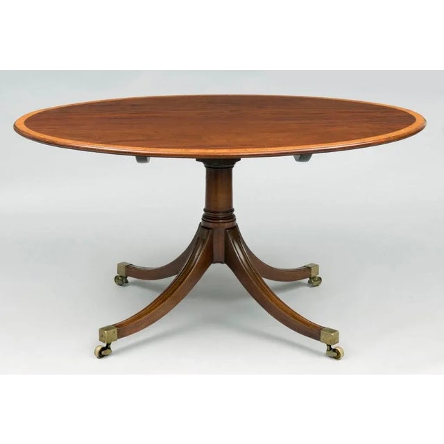 English Georgian Oval Centre Table For Sale - Image 4 of 11