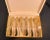Elevate your next charcuterie board or bar cart display with this exquisite, pristine set of vintage mid-century modern...