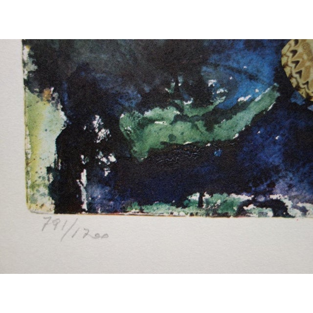 Salvador Dali, Alps, Lithograph & Etching For Sale - Image 5 of 7