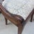 Late 19th Century French Empire Style Chairs With Gray and YellowFloral Block Print Linen Upholstered Seat - A Pair For Sale In Denver - Image 6 of 10