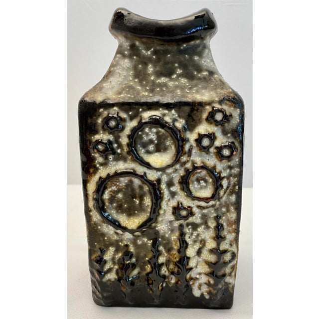 Mid-Century Modern Carstens Tonnieshof MCM West Germany Flower Vase For Sale - Image 3 of 10