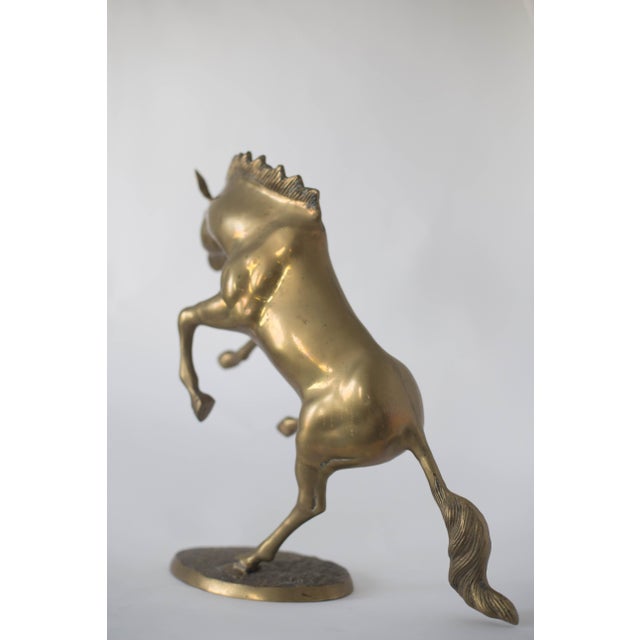 Brass Horse Statue Chairish
