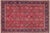 Shabby Chic Persian Tabriz Red/Blue Wool Rug - 9'8'' X 15'0'' For Sale - Image 9 of 10