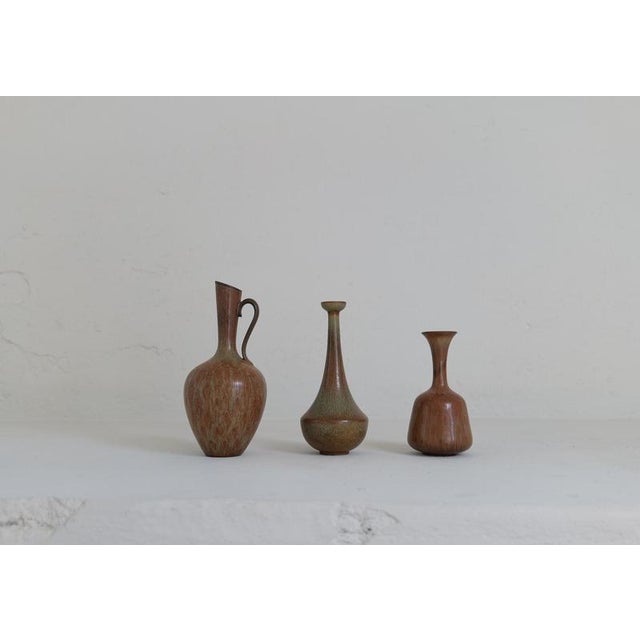 Ceramic Swedish Ceramic Vessels by Gunnar Nylund for Rörstrand, 1950s, Set of 3 For Sale - Image 7 of 18