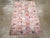 This mid-20th century Turkish Kayseri rug, features a distinctive garden panel design composed of individually framed...