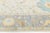 Contemporary Pastel Oushak Style Hand-Knotted Wool Rug – Soft Neutral & Blue For Sale In New York - Image 6 of 12