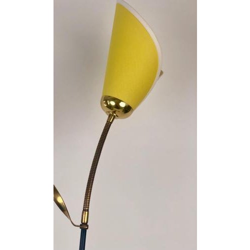 Mid-Century 2-Shade Floor Lamp, Italy, 1953 For Sale - Image 6 of 18