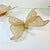 1980s Vintage Boho Chic Coastal Figurative Wicker Butterflies Sculptural Wall Objects - Set of 2 For Sale - Image 11 of 13