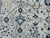 Oushak Handmade Wool Rug With Blue and Ivory Floral Design For Sale - Image 11 of 12