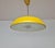 Very nice style of lighting - rare in yellow. This piece is attributed to the mentioned designer/maker. It has no...