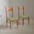 Italian Side Chairs in Exotic Wood, 1950s, Set of 2 For Sale - Image 9 of 12