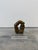 Modern bronze sculpture of two fingers snapping by unknown artist. Brazil 1980s.