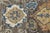Modern Oushak Style Hand-Knotted Wool Rug in Taupe, Indigo, and Ochre Accents For Sale - Image 4 of 12