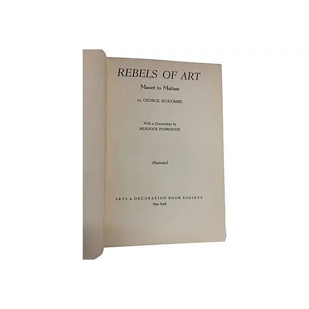 Modern Rebels of Art: Manet to Matisse, 1939 For Sale - Image 3 of 3