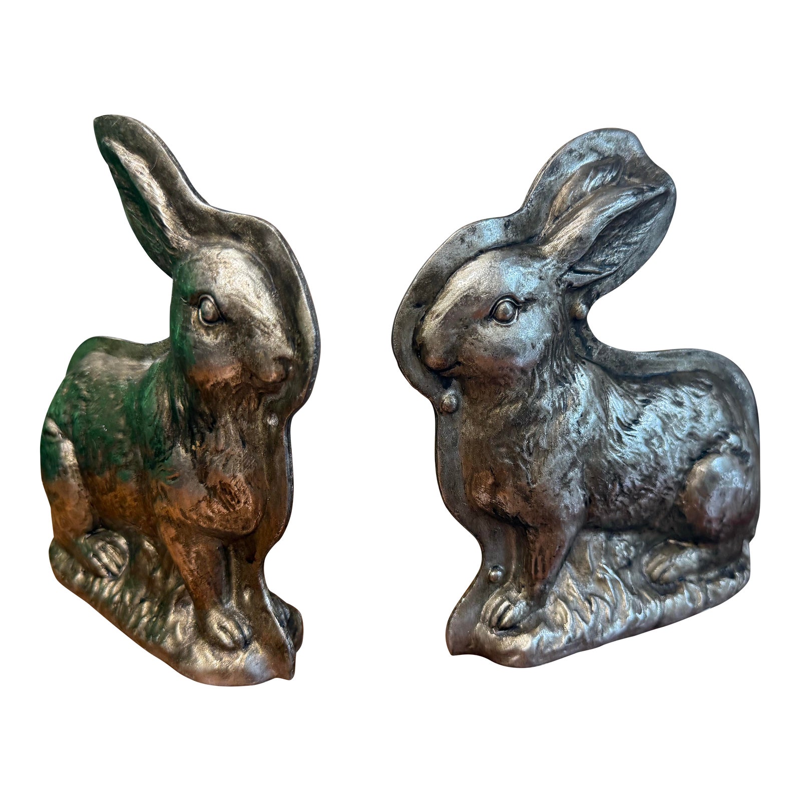 Late 20th Century Bunny Rabbit Decor - A Pair | Chairish
