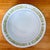 Mid-Century Modern Vintage Towne House Spring 3094 Vegetable Serving Bowl • Large Round Serving Dish • Yellow Floral Band and Silver Trim For Sale - Image 3 of 9