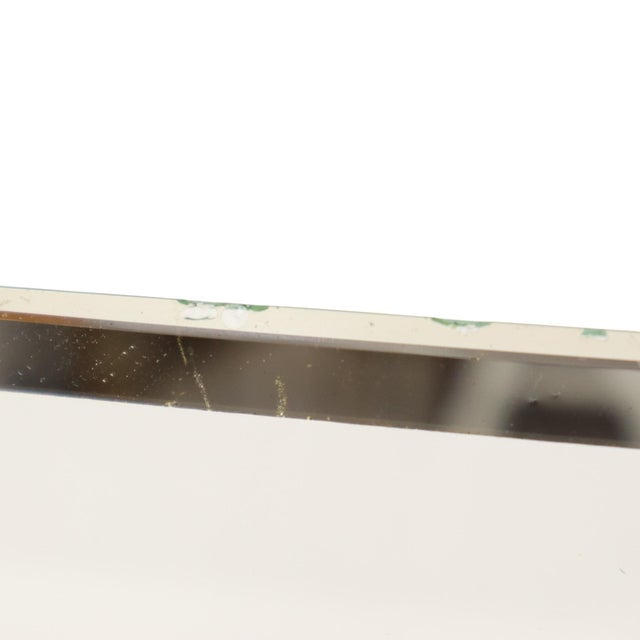 Large Art Deco Photo Frame in Marble and Glass with Mirrored Border, 1930s For Sale - Image 17 of 18