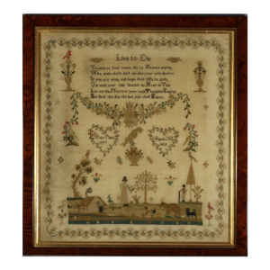 Antique Sampler, 1815, by Ann Platt Aged 11