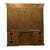 High End Cherry Contemporary Traditional Style 80" Computer Desk / Credenza W. Storage Display Hutch For Sale - Image 11 of 12