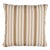 Schumacher x Mark D. Sikes Markie Stripe 22" Pillow In Neutral For Sale