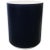 Navy Blue Blue and White Lacquered Modern Drum Accent Table For Sale - Image 8 of 8