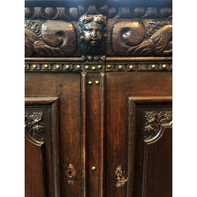 19th Century French Renaissance Carved Buffet For Sale In New York - Image 6 of 13