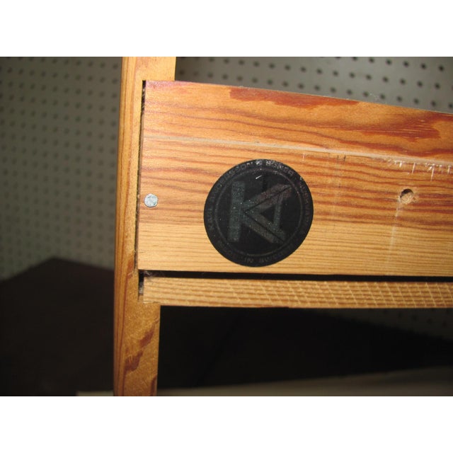 Borge Mogensen Hanging Pine Shelf Two Levels Signed For Sale In Providence - Image 6 of 15