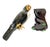 Chinese Chinese Cloisonné Parrot on Carved Hardwood Tree Trunk Base Chinese, Circa 1960 For Sale - Image 3 of 13