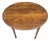 Refinished Antique Oval Drop-Leaf Table, Turned Legs, Early 20th Century For Sale