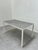 Vintage Grey & White Ceramic Table For Sale - Image 5 of 5