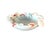 Ceramic Large Italian Ceramic Seashell Centerpiece Bowl by Borbone Capodimonte For Sale - Image 7 of 13